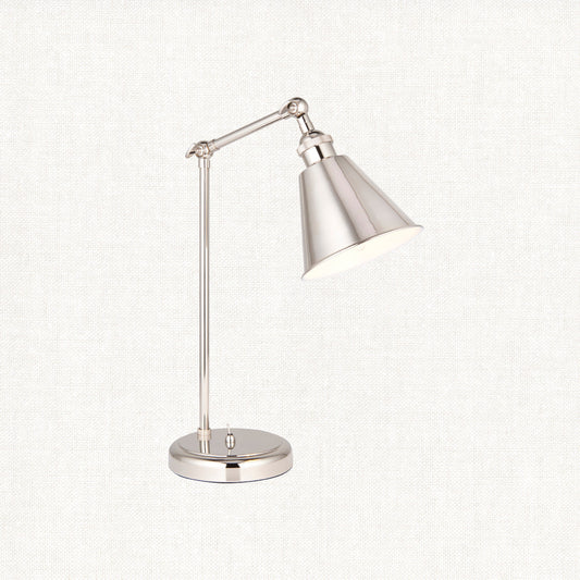 Felton Table Light in Bright Nickel
