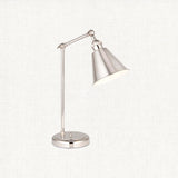 Felton Table Light in Bright Nickel