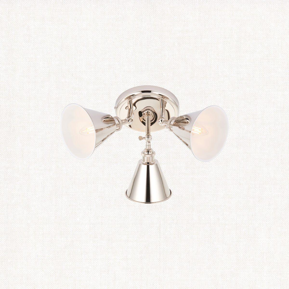Felton Spot Light in Bright Nickel