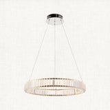 Artemis Ring Pendant with Clear Crystal Glass