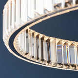 Artemis Ring Pendant with Clear Crystal Glass
