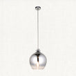 Zendaya Glass Pendant in Metallic Ombre