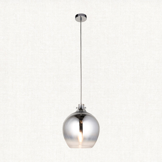 Zendaya Glass Pendant in Metallic Ombre