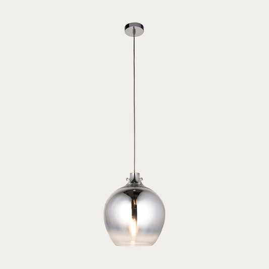 Zendaya Glass Pendant in Metallic Ombre