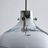 Zendaya Glass Pendant in Metallic Ombre