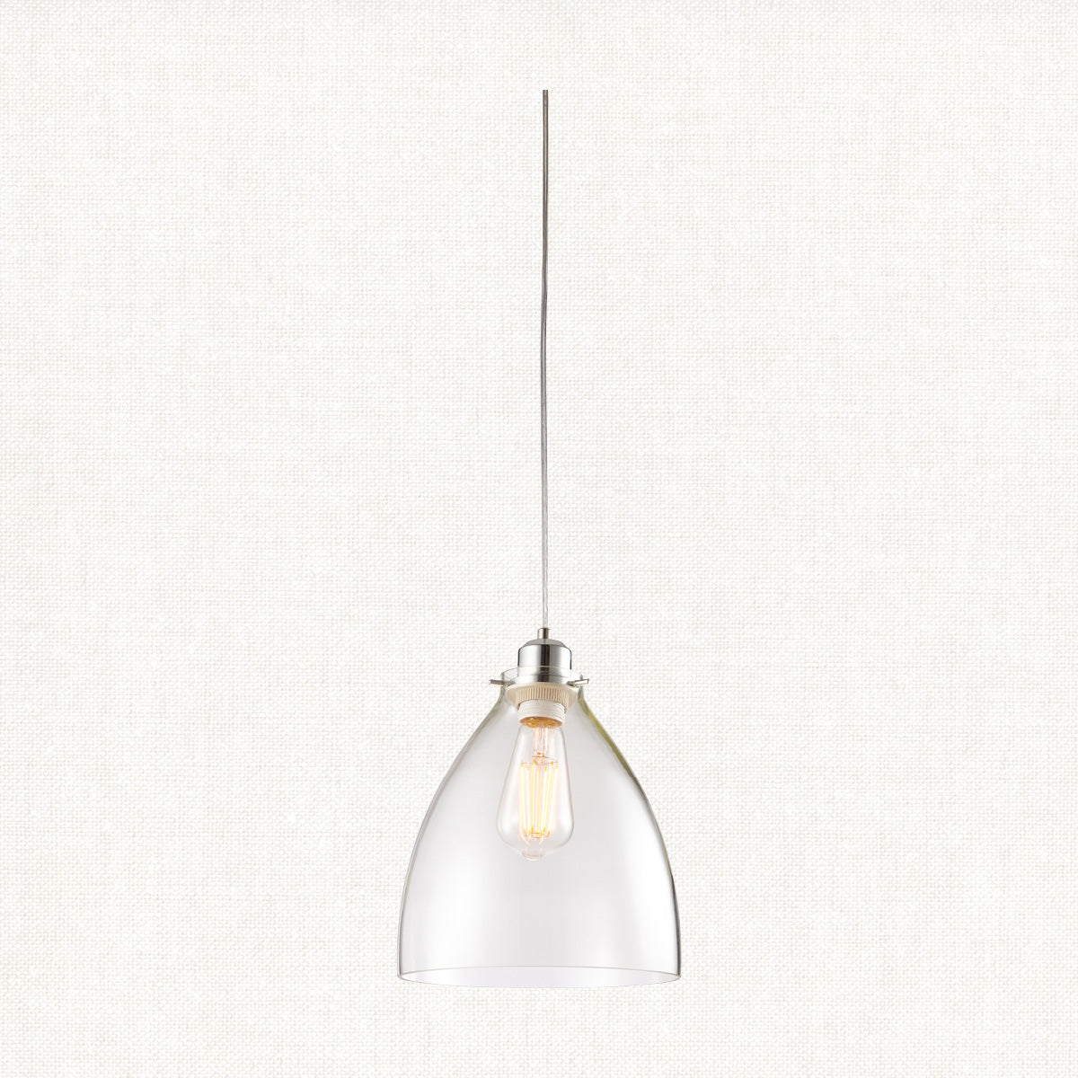 Clara Clear Glass Pendant Shade
