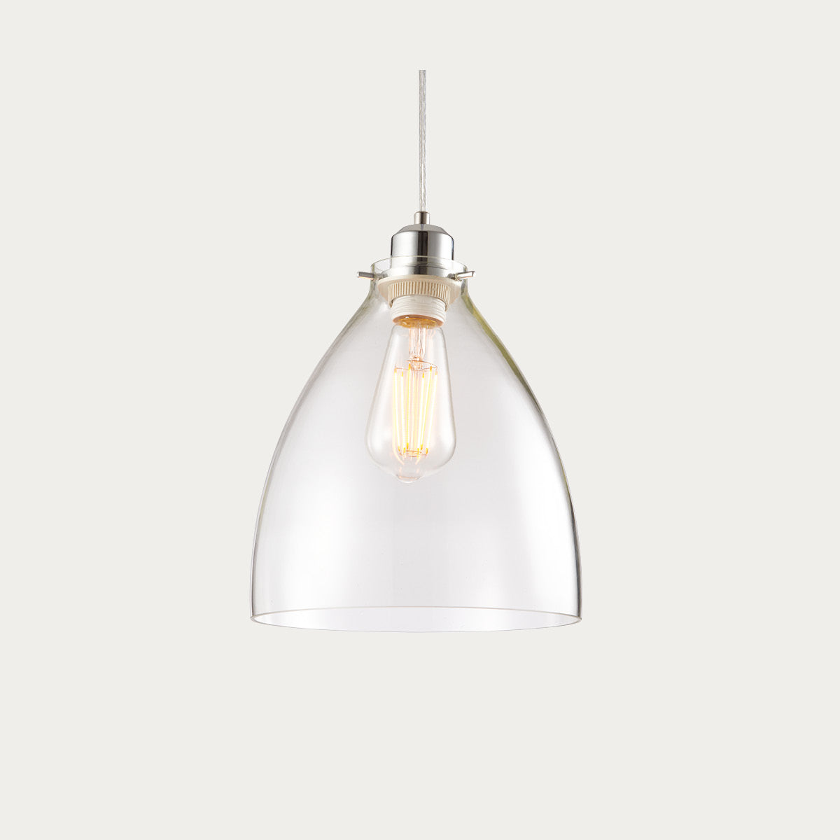 Clara Clear Glass Pendant Shade