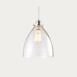 Clara Clear Glass Pendant Shade