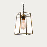 Balmoral Metal and Glass Pendant