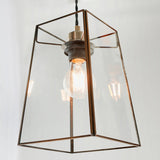 Balmoral Metal and Glass Pendant
