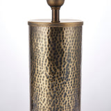 Isaac Table Lamp in Hammered Bronze