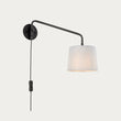 Willow Wall Light in Black and Grey