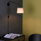 Willow Wall Light in Black and Grey