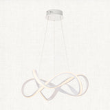 Atlas Pendant in Textured White