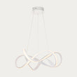 Atlas Pendant in Textured White