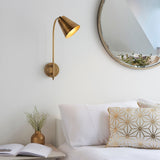 Garner Wall Light in Antique Brass