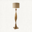 Twisted Floor Lamp in Oak