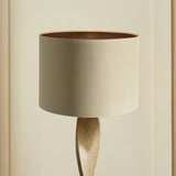 Twisted Floor Lamp in Oak