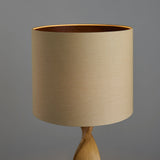 Twisted Table Lamp in Oak