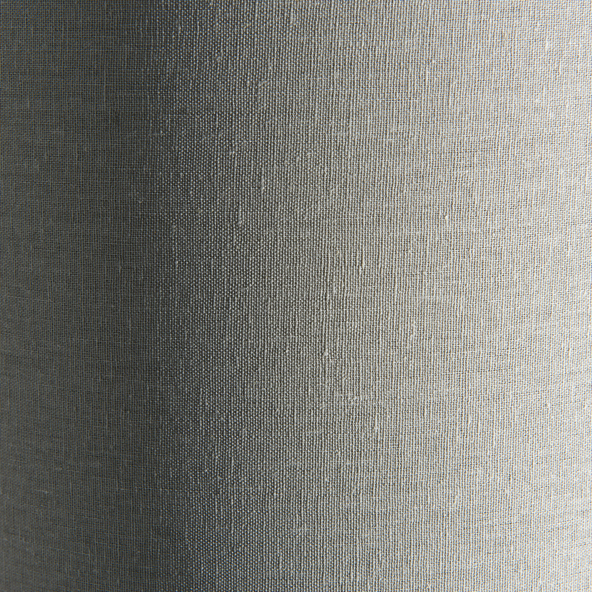 Fabio Floor Lamp in Satin Brass with Natural Linen Shade