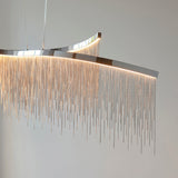 Jules Pendant in Chrome with Silver Chain