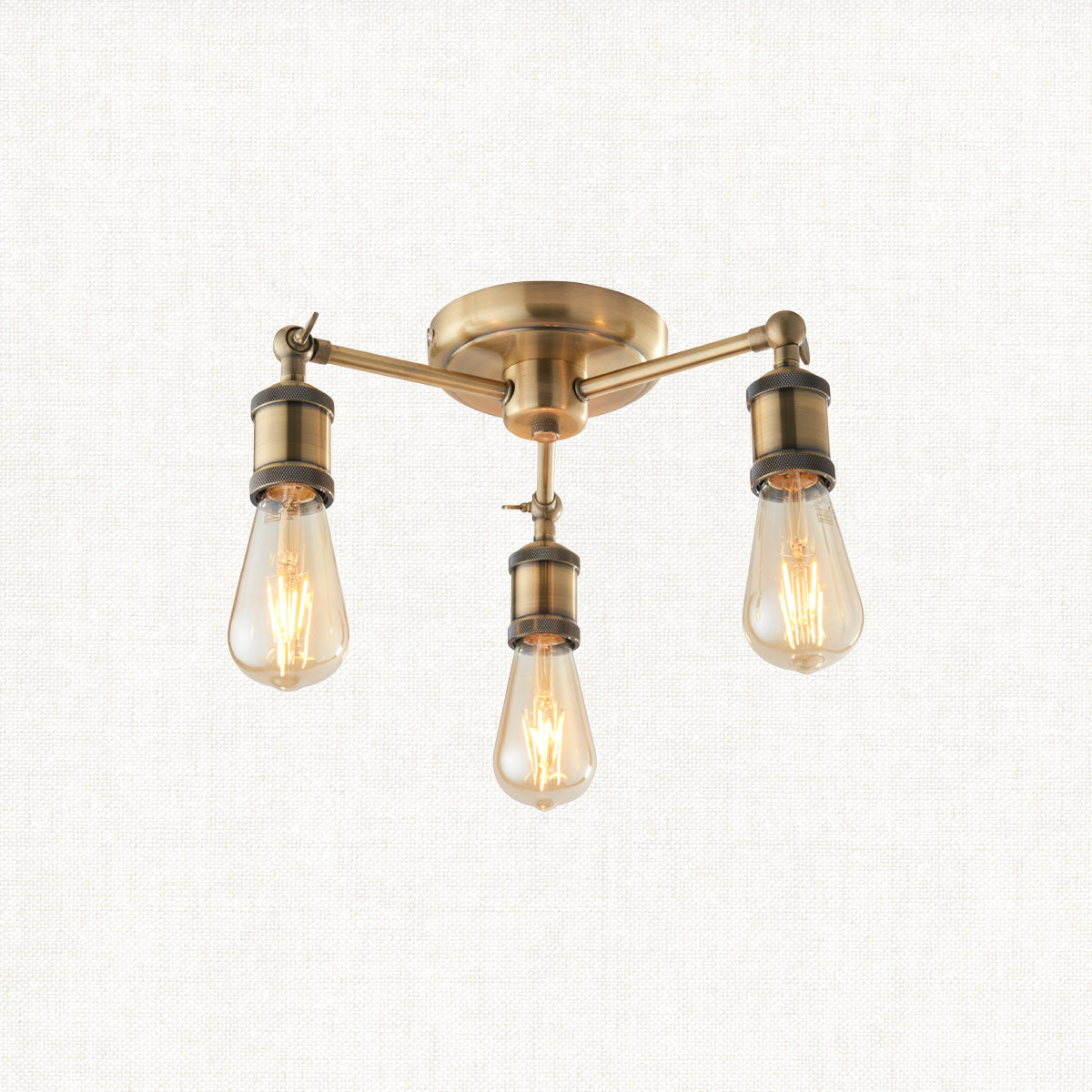 Brass 3 Light
