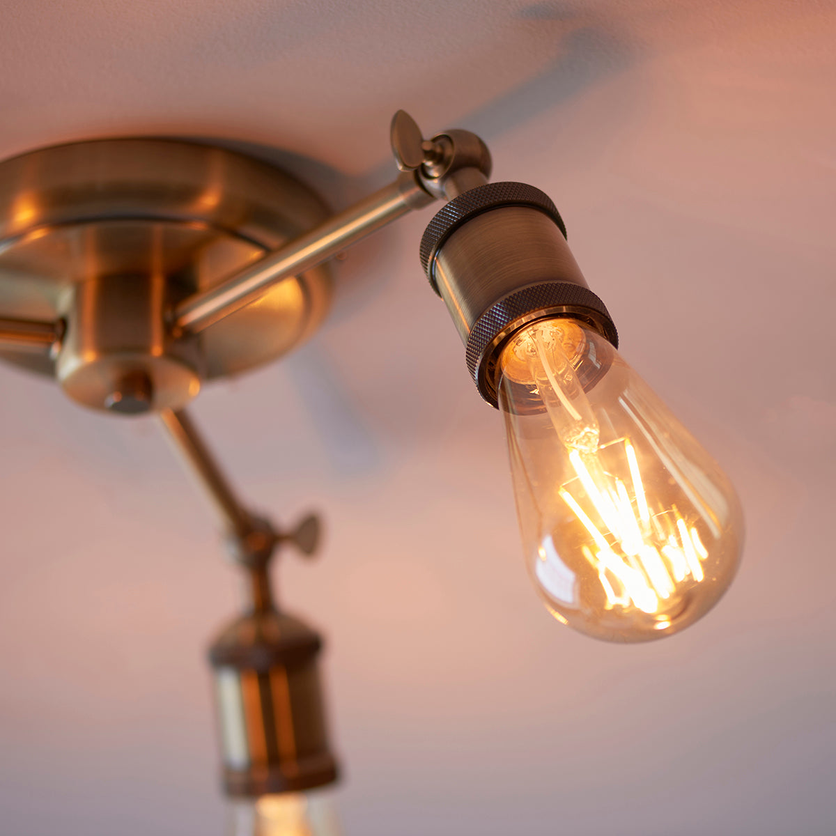 Brass 3 Light