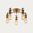 Brass 5 Light