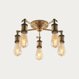 Brass 5 Light