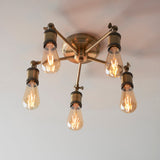 Brass 5 Light