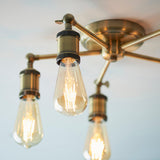 Brass 5 Light