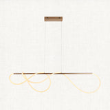 Eliza Pendant in Satin Gold