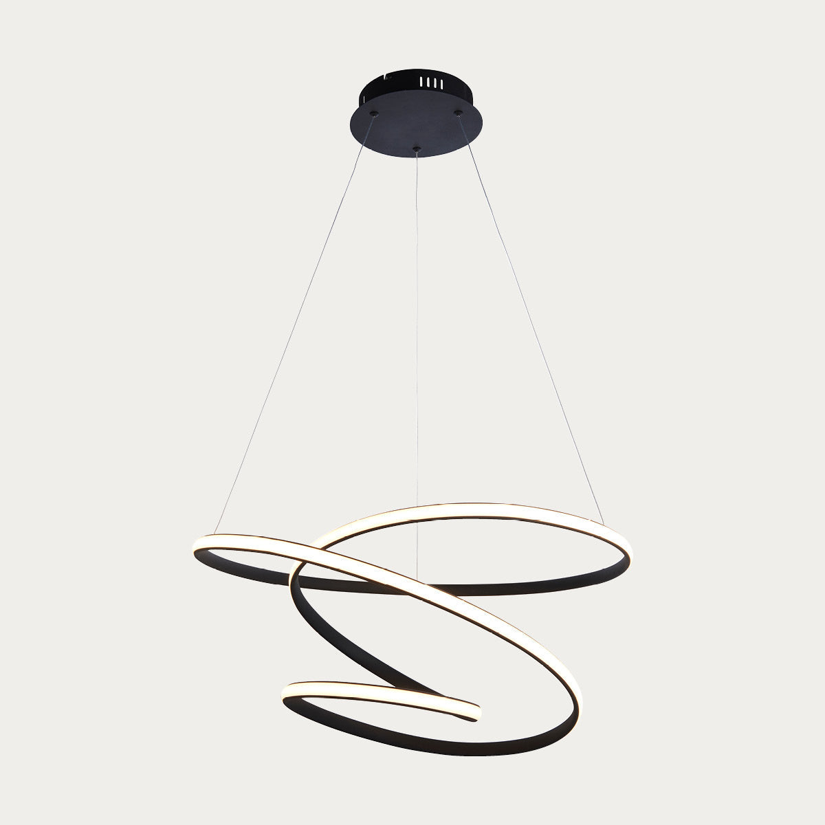 Talani Pendant in Textured Black