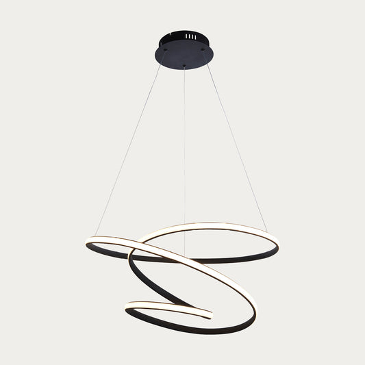 Talani Pendant in Textured Black