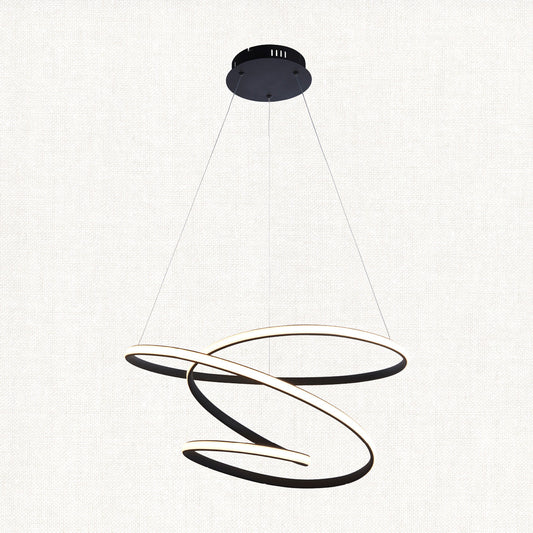 Talani Pendant in Textured Black