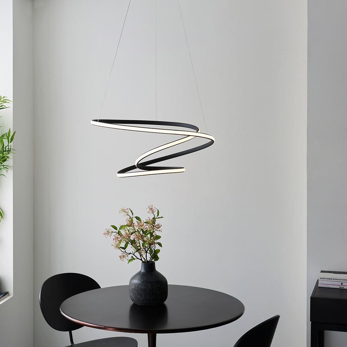 Talani Pendant in Textured Black
