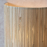 Luna Natural Seagrass Wall Light