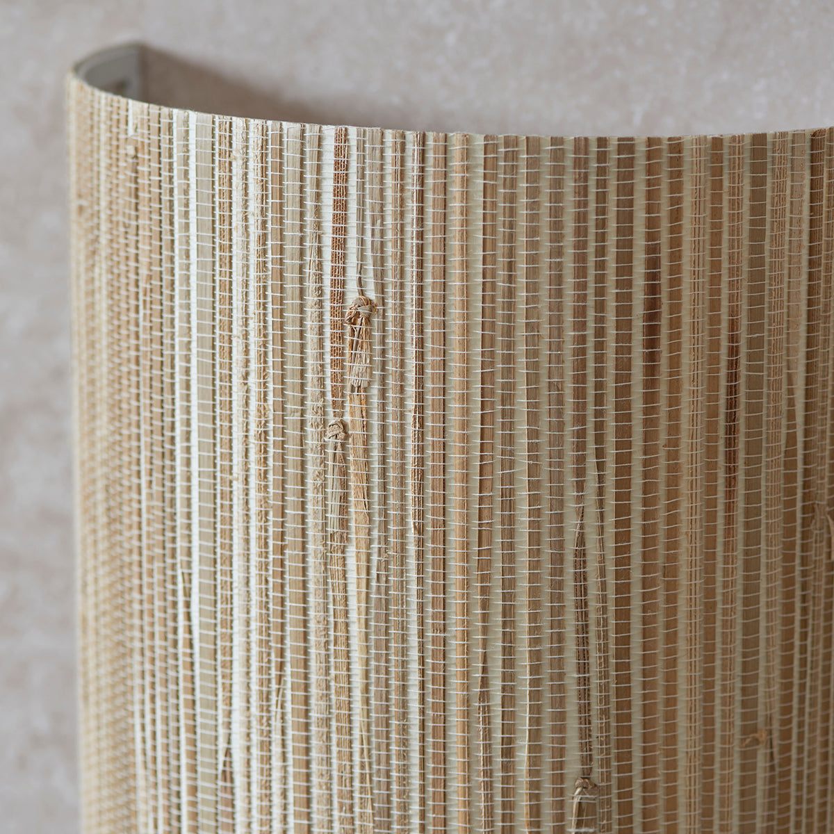 Luna Natural Seagrass Wall Light