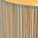 Luna Natural Seagrass Table Lamp in Matt Black