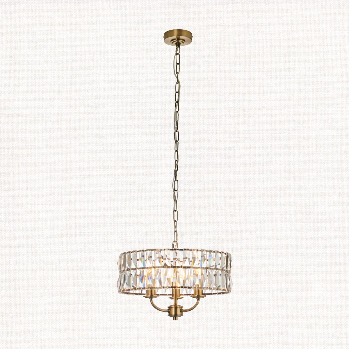 Brass 3 Light