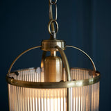Ribbed 1 Light