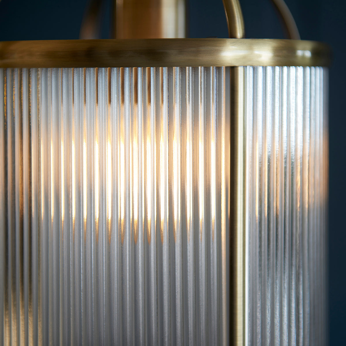 Ribbed 1 Light