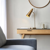 Kai Table Lamp in Warm Antique Brass