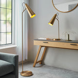 Kai Table Lamp in Warm Antique Brass