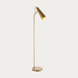Kai Floor Lamp in Warm Antique Brass