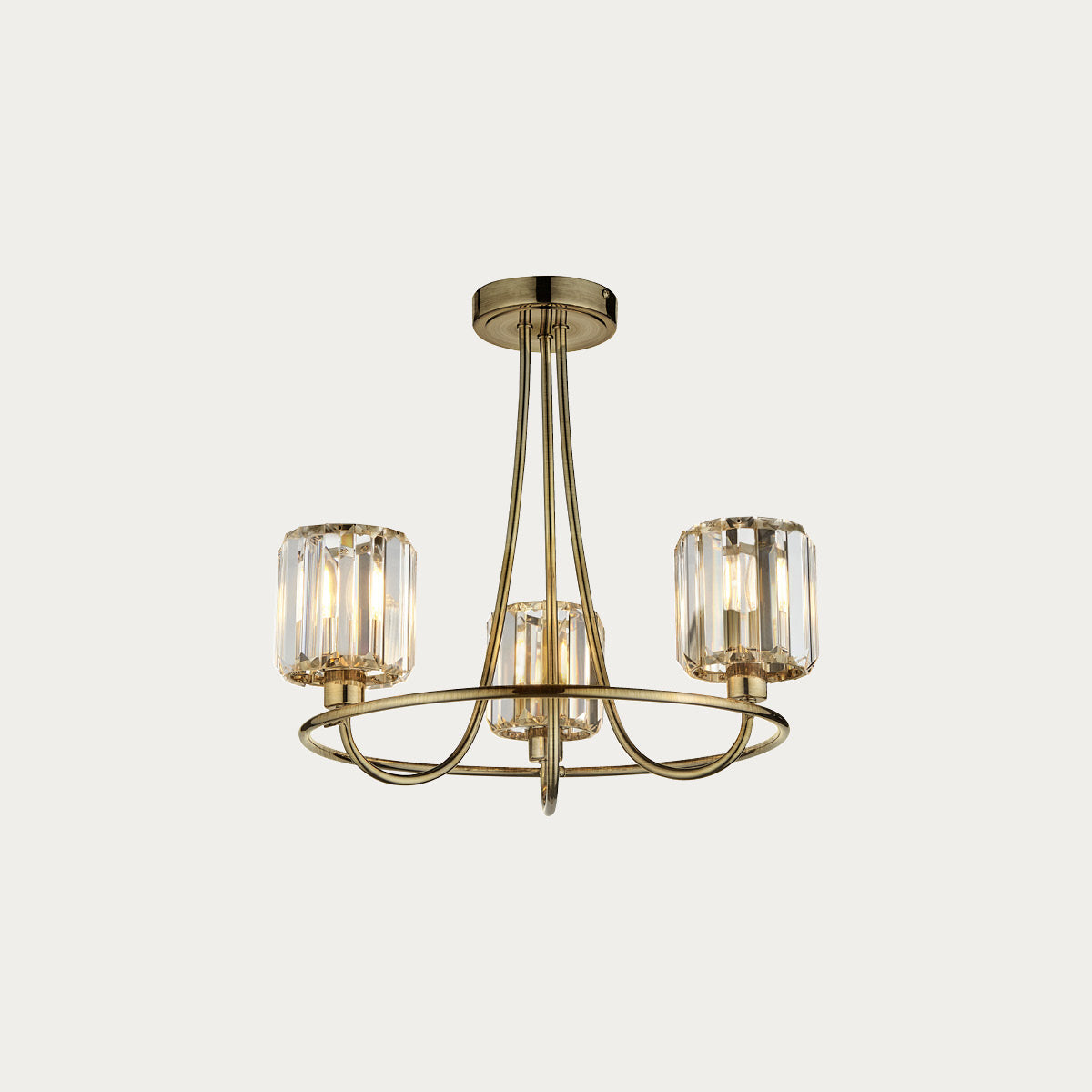 Brass 3 Light