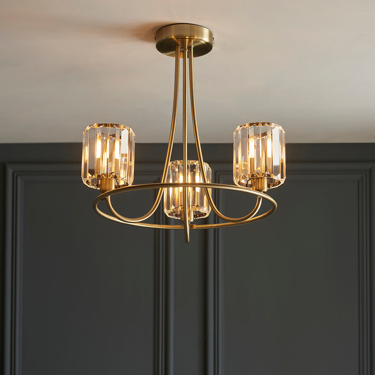Brass 3 Light