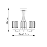 Brass 3 Light