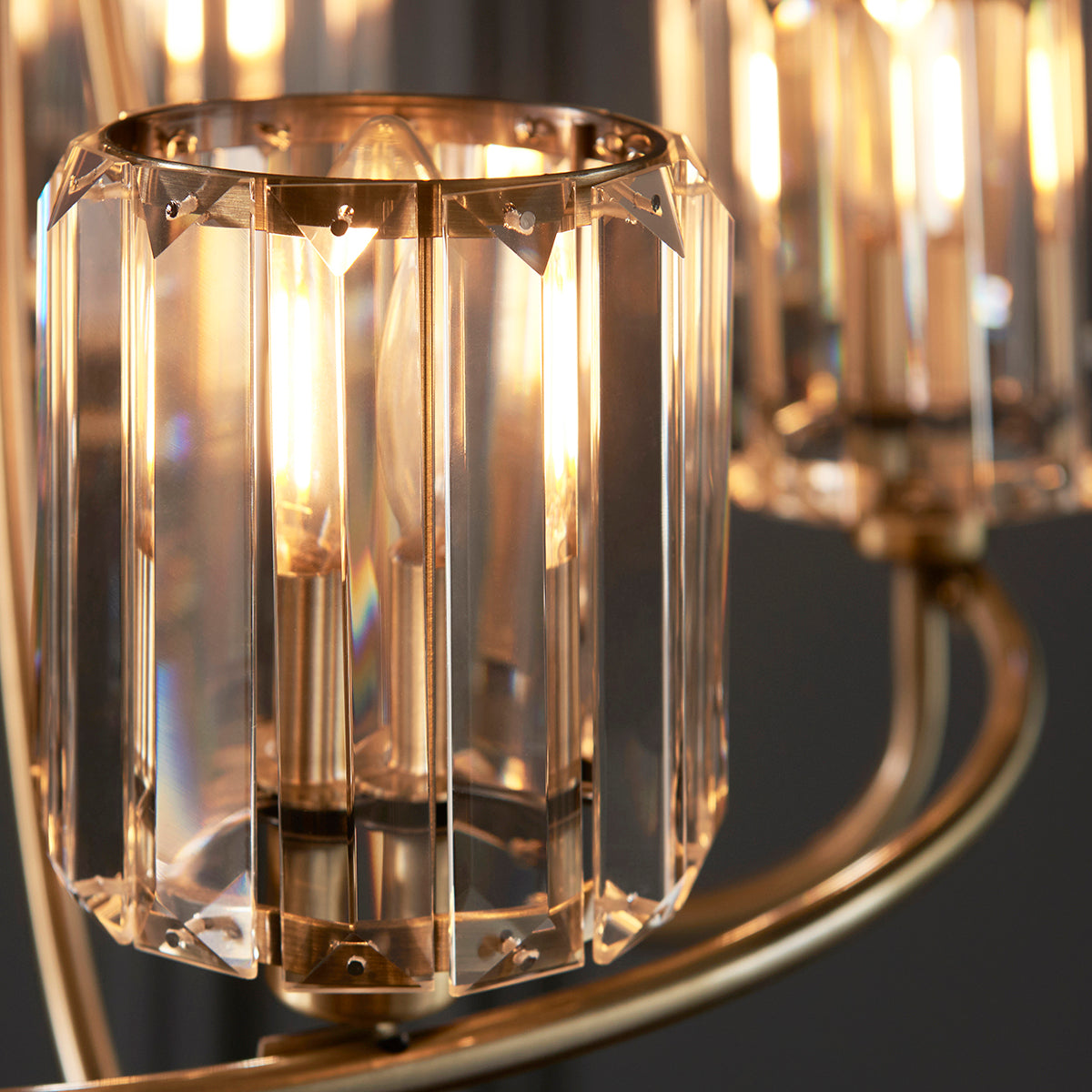 Brass 5 Light