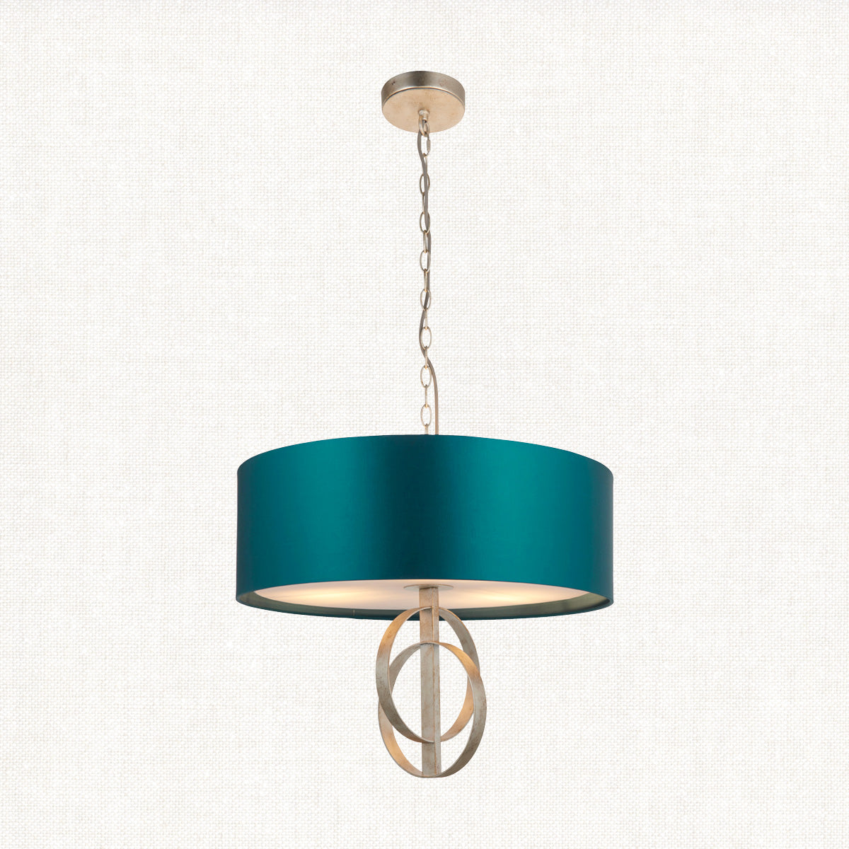 Teal & Silver